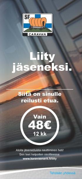 Sähköisesti täytettävän yöpymistilastolomakkeen löydät osoitteesta: www.karavaanarit.fi/leirintayopymistilasto sekä Nettisalkusta.