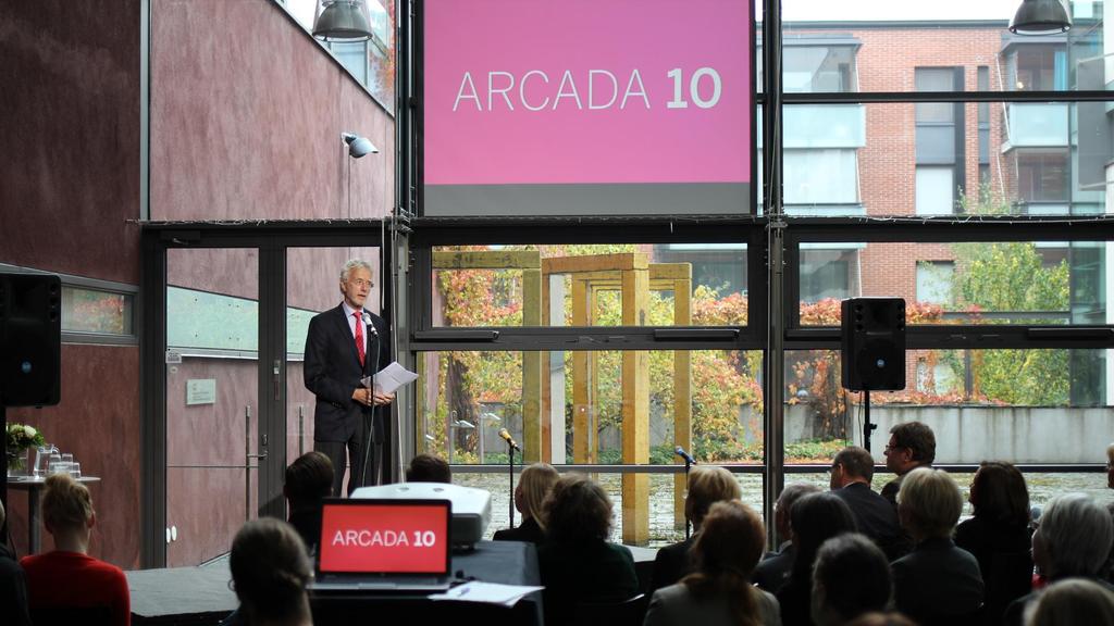 Arcada University of Applied Sciences Campus at Arabianranta, Helsinki 14 years at one Campus The Arcada building About 600