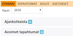 2/13 TAPAHTUMAHALLINNON KÄYTTÖOHJE TSL:n tapahtumahallinto on koulutuksellisten tapahtumien hallinnointiin luotu järjestelmä.