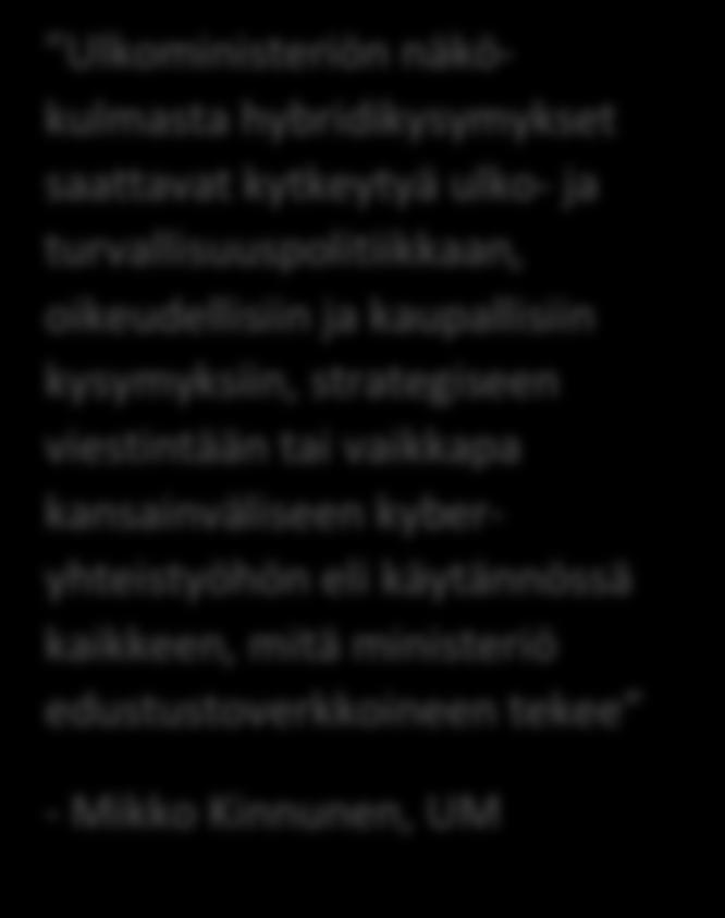 Tämän hetken kehitystä ei voi kovin diplomaattiseksi kehua. Protektionismi lisääntyy ja kauppasota uhkaa.