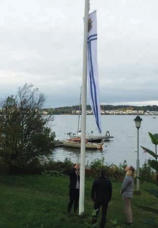 Myllysaaressa Lipunlasku on syyskuun lopussa 2018 Muut