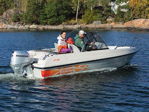 Terhi - elämäsi vene Terhi 475 BR+Honda BF 50 Suoraan