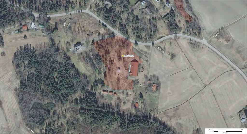 Kullo Andersas, kuva idästä.