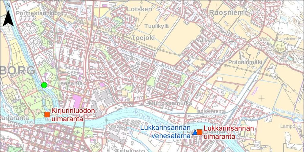 Harjunpäänjoki ja Kokemäenjoen rantamaisema ja kulkureitit ovat merkittävä asuntoalueiden viihtyisyystekijä.