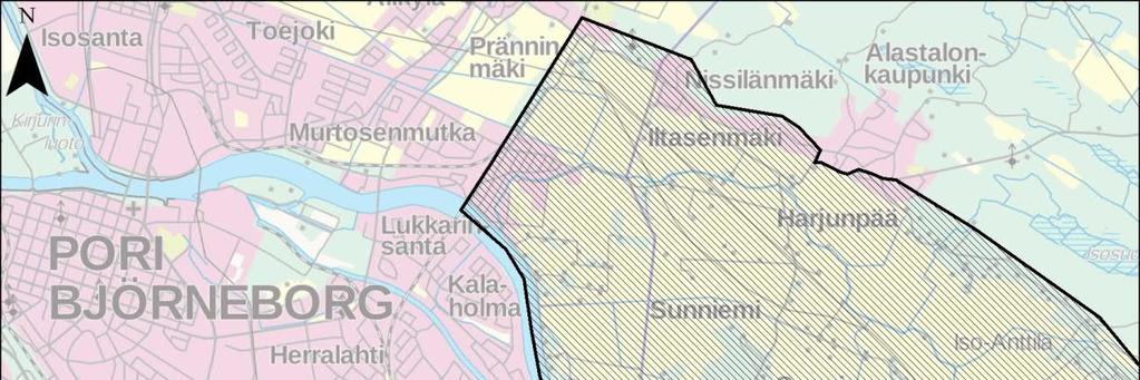 la, jossa maankohoaminen ja joen tuoman aineksen kerrostuminen saavat aikaan suiston siirtymisen vuosittain jokisuulta merelle päin.
