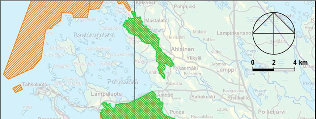 19 Kuva 5-4 Linnuston kannalta tärkeät FINIBA- ja IBA-ohjelmiin kuuluvat alueet.