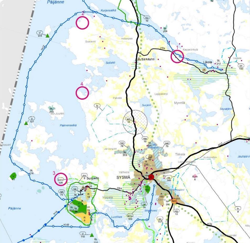 2.2 Kaavoitustilanne 2.2.1 Maakuntakaavoitus Maakuntakaava 2014 Maakuntakaava 2014 on tullut voimaan kuulutusten myötä. Kuulutukset on julkaistu 10.3.2017 alkaen. Maakuntahallitus määräsi 20.2.2017 Päijät-Hämeen maakuntakaavan tulemaan voimaan ennen kuin se on saanut lainvoiman.