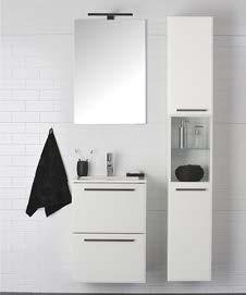 Kylpyhuonekalusteet Vivea Lämpö- ja vesituotteet Vivea-mallistosta löytyy monia upeita vaihtoehtoja pienempiin ja suurempiin kylpyhuoneisiin.
