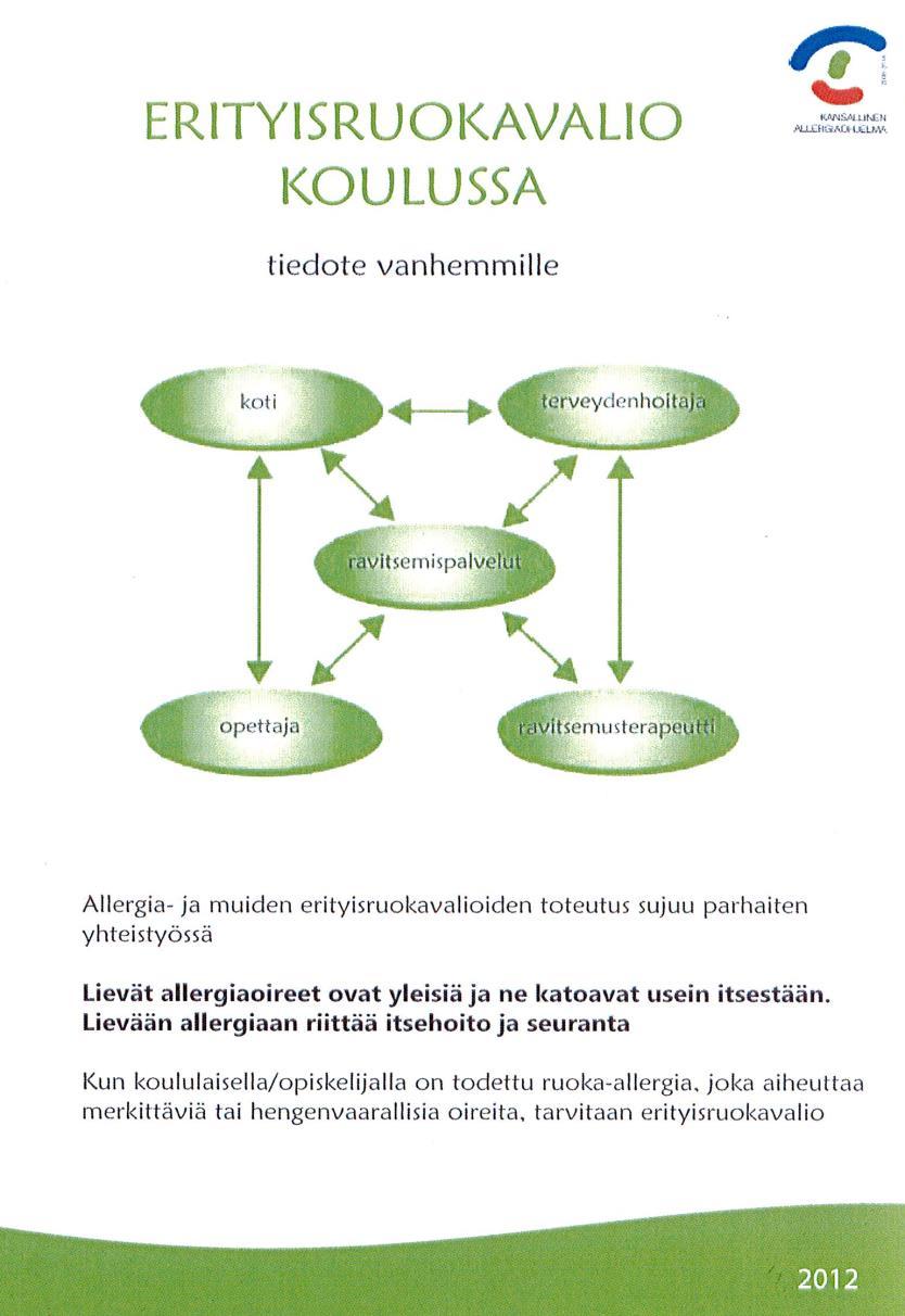 Yhteistyössä Salon terveyskeskus ja ruokahuolto,