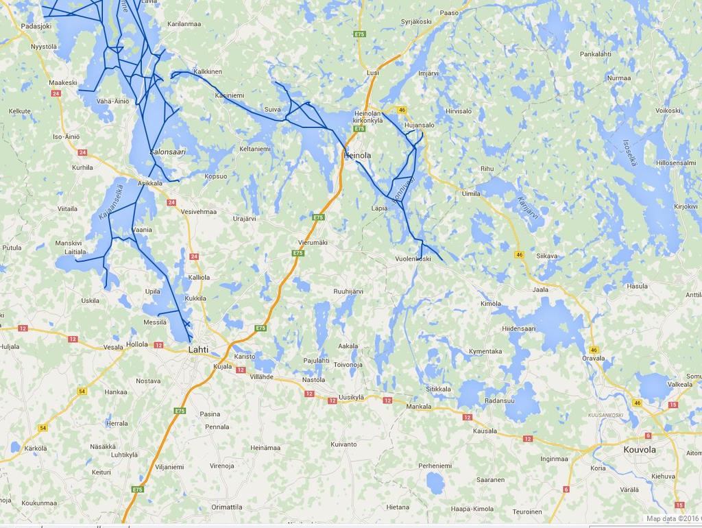 Veneilymahdollisuudet laajenevat Kimolan kanava yhdistää Kymijoen vesitieyhteyden Kouvolan Voikkaalta ja Iitin Pyhäjärveltä Konniveden ja Ruotsalaisen kautta