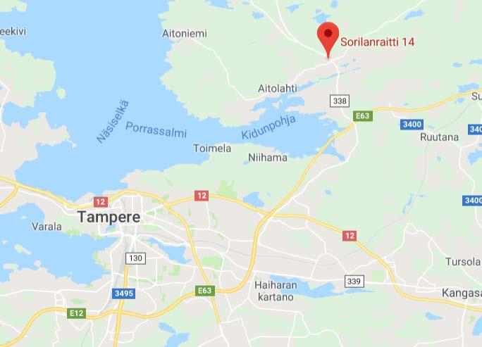 Sorilan päiväkoti, Sorilanraitti 14 Kaupungin omistama kiinteistö - Tasearvo yht. 155 000 (31.12.