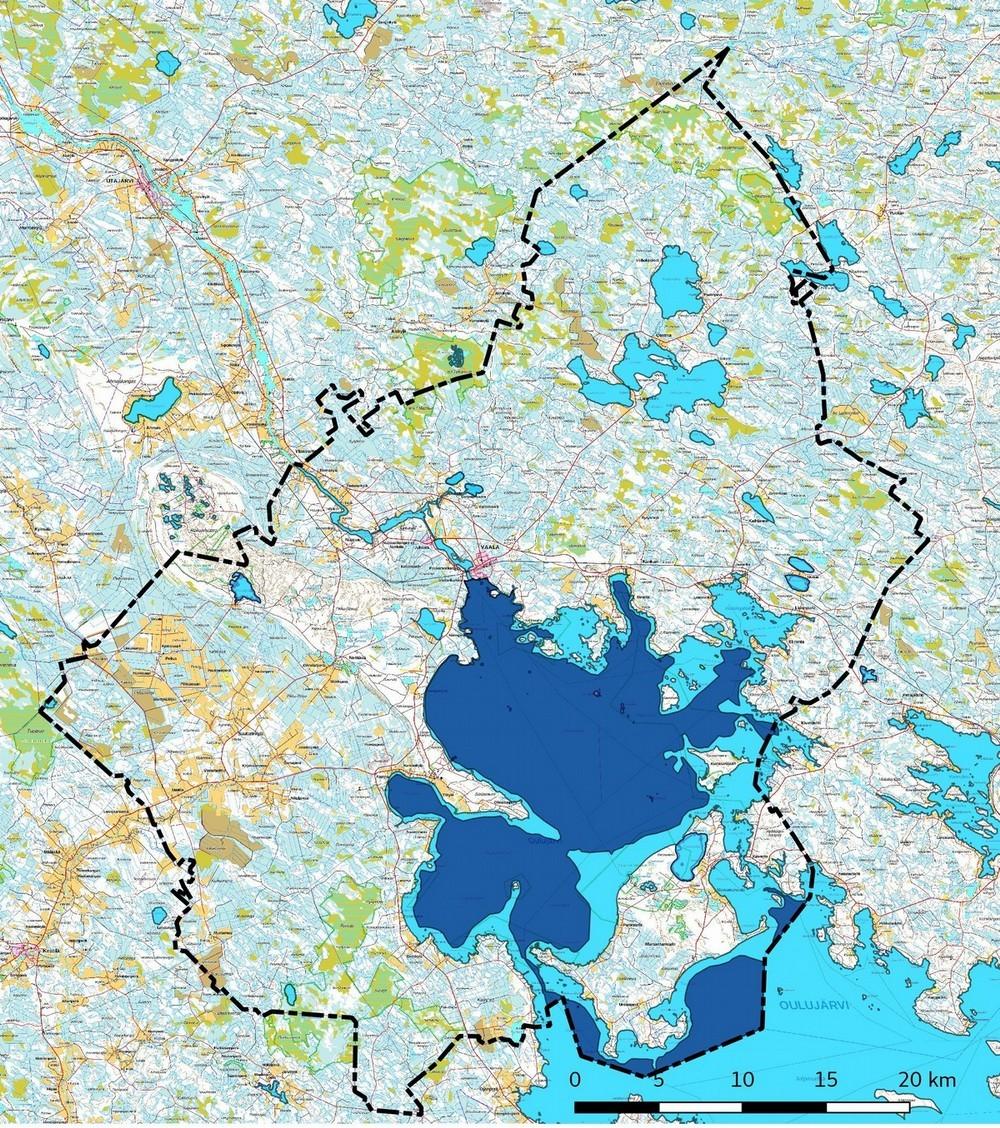 10 jälkeen nousivat kunnan koillisosassa sijaitsevat korkeimmat alueet merestä. Noin 8 000 vuotta sitten Oulujärvi kuroutui Ancylusjärvestä.