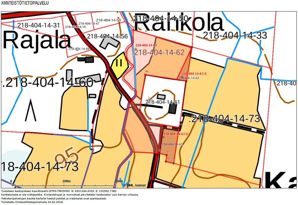 4. KANSAKOULU JA LISÄMAA myydään yhdessä Kansakoulu