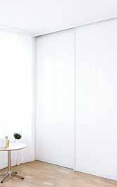 Väliovet Jeld-Wen Makuuhuoneen kaapistot Elfa Unique yksipeilinen valkoinen väliovi, ei suositella kylpyhuoneen