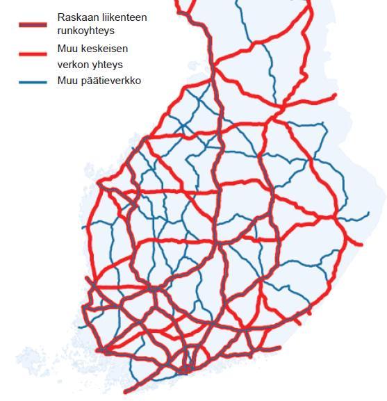 Keskeisen päätieverkon