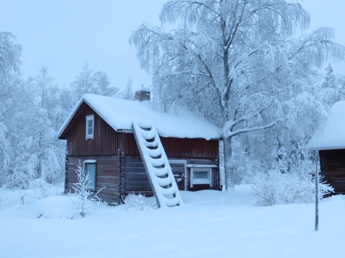 Kuvat 6 ja 7: Koivikon sauna ja navettarakennus. 2.3 Välitalo 1, 5:21 ja Välitalo 2,/Ruppula 5:19 Välitalo on Matalaisen kylän vanhin tila.