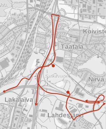 KUVAUS LOUHINTAURAKOISTA 3 (5) Urakkamuotona kyseisissä louhintaurakoissa on kokonaishintaurakka, johon on lisätty yksikköhintaisia osuuksia.