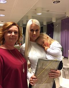 omaishoitajatekopalkiinnon ja kunniakirjat