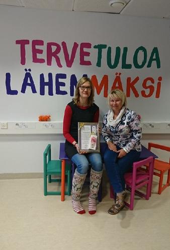 yhteistyökumppanin kunniakirjan 2017 sai oulun