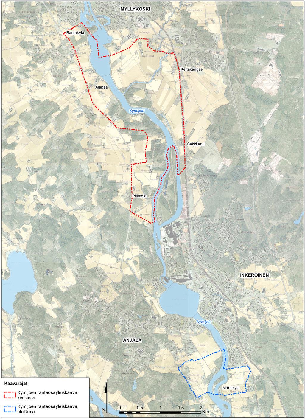 Kymijoen maisemaselvitys 23.12.2016 7 (30) Kuva 4.