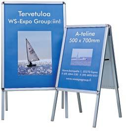 pleksit kuvien päälle, ei sis julistetta 70 x 100 cm 69,00 D71 A-teline, sis. pleksit kuvien päälle 50 x 70 cm 69,00 * Hintoihin lisätään alv 24%.
