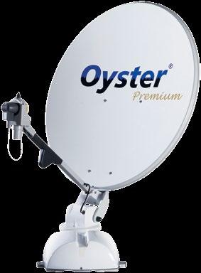 Satelliittilaitteiston ohjaamiseen käytetään liitettyä käyttöpaneelia. Oyster HDTV (sis.