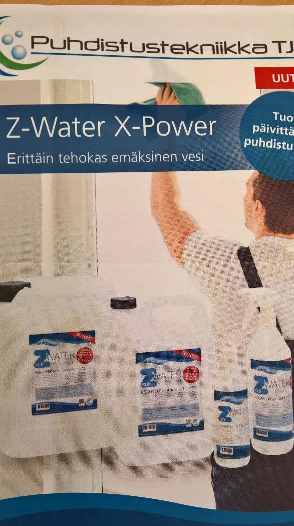 Z-water X-Power emäksinen vesi > Japanilaisella teknologialla suunniteltu tuote > Vesijohtovesi suodatetaan kaliumkarbonaattia käyttävän koneen kautta