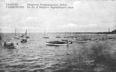 Kuva 4. Näsijärven Purjehdusseura Näsijärvi Segelsällskap on perinteikäs tamperelainen yhdistys, jolla on kaksikielinen historia.