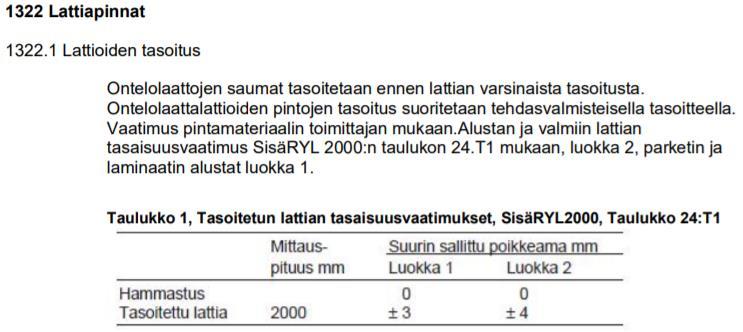 15 4 PUMPPUTASOITTEIDEN TOTEUTUS JA LAADUNVARMISTUS 4.