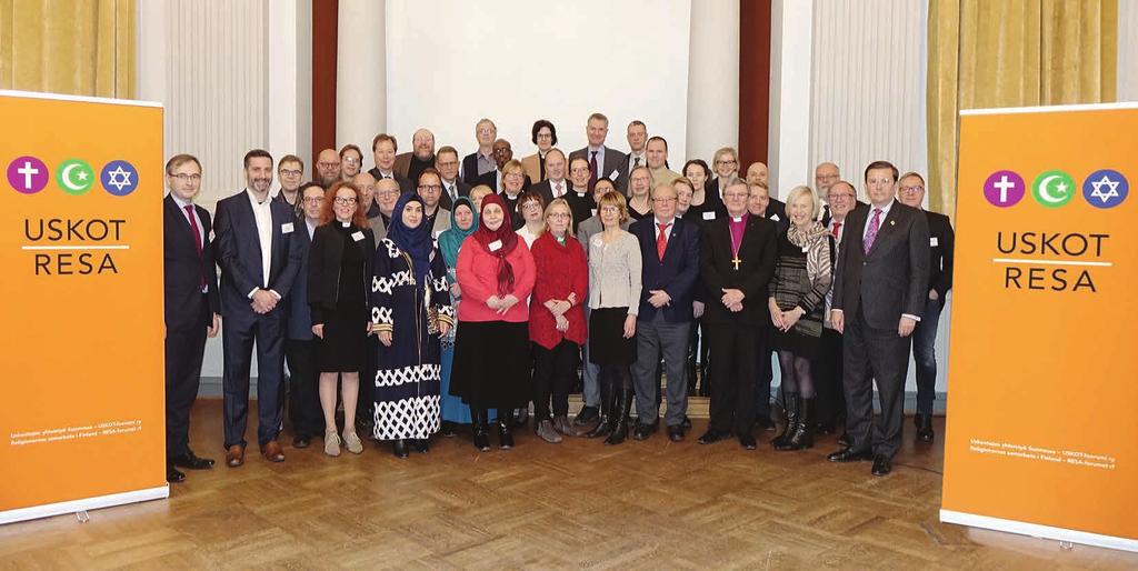 Marraskuussa järjestettyyn Uskonnot suomalaisessa yhteiskunnassa -seminaariin