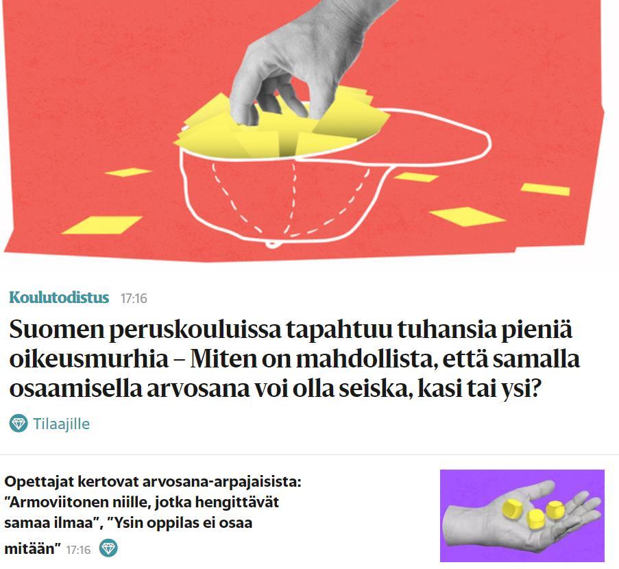 Voisiko olla niin, että meillä olisikin