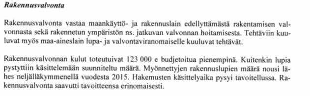 2017 Selvitys: Maankäyttö on täysin samaa