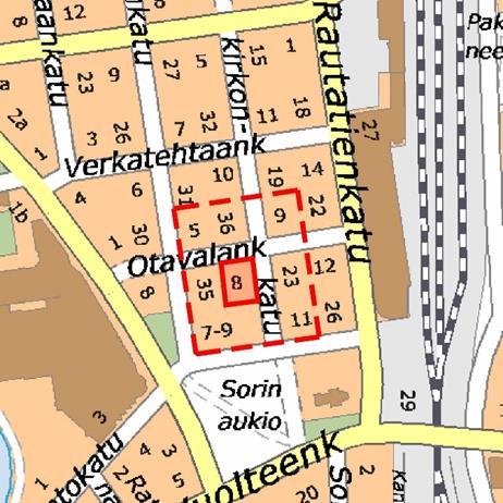 TAMPEREEN KAUPUNKI 15.8.2016 XII (KYTTÄLÄ), TUOMIOKIRKONKATU 38, OTAVALANKATU 8, ASEMAKAAVAN AJANTASAISTAMINEN JA TÄYDENNYSRAKENTAMINEN. ASEMAKAAVA NRO 8564. Diaarinumero: TRE: 5809/10.02.