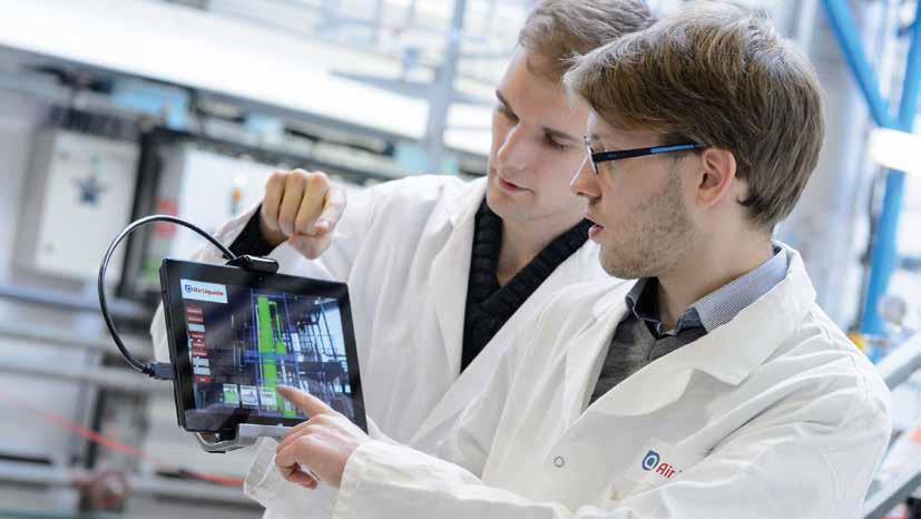 Air Liquide -konsernin tutkimuksen kohteina ovat muun muassa bioteknologia, elektroniikka, happipoltto, prosessienhallinta, logistiikka ja vetyenergia.