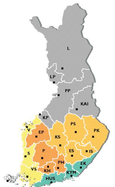 116 117 ALUEELLINEN OHJAUTUMINEN Tavoite I: 116 117 -puhelinnumero ja alueellinen ohjautuminen käytössä 116 117 Yleiseurooppalainen numero terveysneuvontaan Soittajalle maksuton Puhelut ohjautuvat