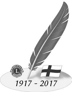 Lionsklubit keräsivät lähes 3 miljoonaa 100-vuotiaan Suomen nuorille Punainen Sulka -kampanja lienee suomalaisen lionstoiminnan tunnetuin tuote.