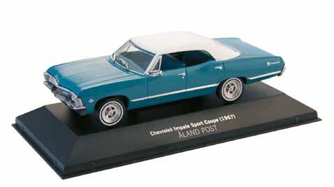 Paluu nuoruuteen letukkaklassikon kyydissä Pienoisautojen harrastajat iloitsevat, kun turkoosinvihreä Chevrolet Impala Sport Coupe vuodelta 1967 valmistuu ajokuntoon. Se kaistaan loppuvuodesta.