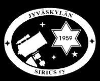 Jyväskylän Sirius ry Toimintasuunnitelma vuodelle 201 8 Jyväskylän Sirius ry:n tarkoituksena on levittää tähtitieteen tuntemusta sekä edistää alan harrastusta Jyväskylän kaupungin ja sen lähikuntien