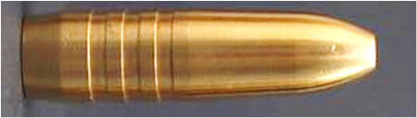 .30 / 7.82 mm 10.7 g / 165 grain 21 mm 18 mm TARVAS kaliiberi 30 / 165 grain / 10.7 g luodille jos käytetään niippausta.