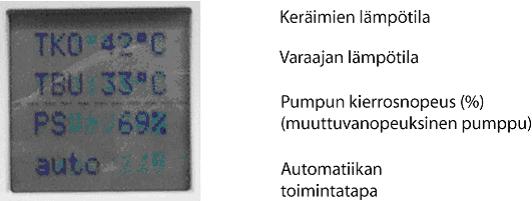 Rica Solar Aurinkosäädin TEM PS5511S Käyttöohje Anturikaapeleiden kytkentäohje: Keräimet kytketään sarjaan! Huomioi putkiston kiertosuunta: - Tasokeräimissä oikealta vasemmalle!