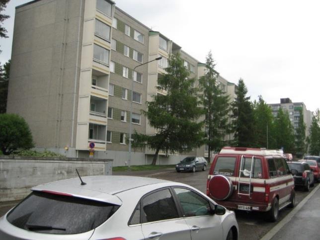 11 2.2 Suunnittelutilanne Näkymä pohjoisosan Orivedenkadulta, jossa näkyy