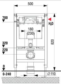 Mittakuvat FIX-505 Mini Duplo, kapea