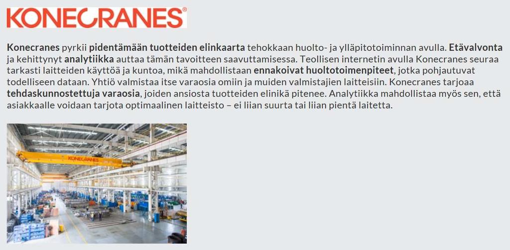 TUOTTEEN ELINKAAREN PIDENTÄMINEN