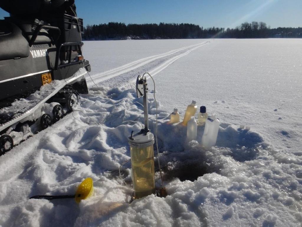 Järvien vedenlaatututkimus on viime vuosina toistettu kahden vuoden välein, edellisen kerran laaja järvitutkimus tehtiin vuonna 1. Yhteensä 1 järven vesinäytteet otettiin helmikuussa. 1.3.