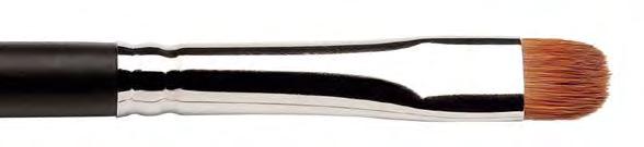 BRUSH 63212 19,5 cm Siankarvasta valmistettu sivellin ripsien erottamiseen ja kulmakarvoille 5 PROFI