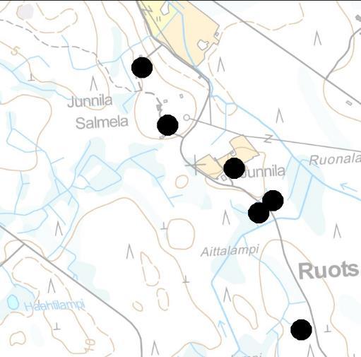 11. JUNNILA 1951 1972 1987 1993 2007 2015 Asuntojen lukumäärän kehitys Rakentamispaineen kasvu prosentteina Palvelujen saavutettavuus Alakoulu: 1,0 2,5 km Yläkoulu: 9,0 10,5 km Päiväkoti: 1,0 2,5 km