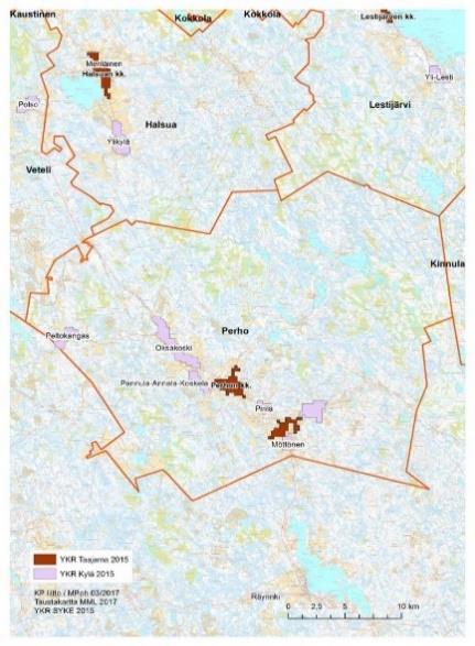 232 Perho, Perho keskusta taajama Väestö väestö- ja työpaikkatiedot YKR/SYKE ja Tilastokeskus alle 15 v. 274 189-85 15-29 v. 177 154-23 30-64 v. 350 327-23 yli 64 v.