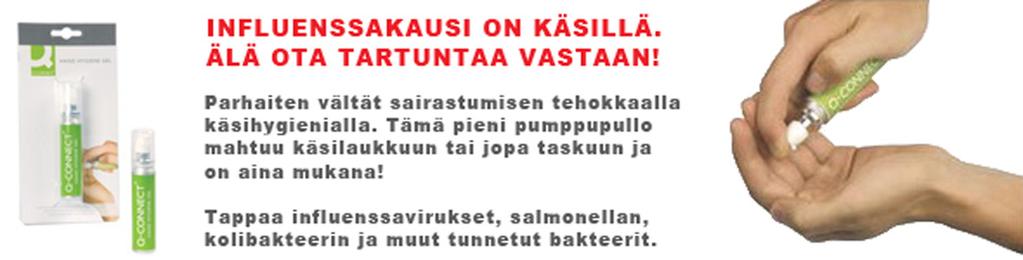 HYGIENIA KÄSIENPUHDISTUS KÄSIENPUHDISTUSGEELI Desinfioiva.