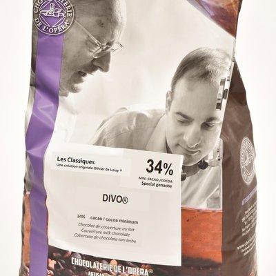 Divo maitosuklaa 40% 2x5kg 2176352 Arcato tumma suklaa 66% 2x5kg 2176386 Tumma suklaa N 1" 59%