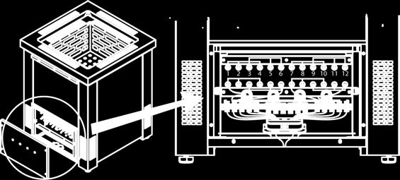 Remove the stone container. 3. nscrew compartment lock. 4. nscrew and remove control cover. 5.